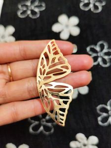 Korean Light Weight Butterfly Statement Earrings