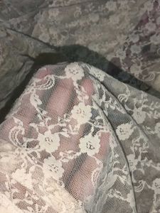 Cute Cream lace Shirt/shrug 😍