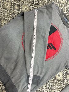 Grey Printed Sweatshirt