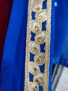 Elegant Blue top skirt with dupatta