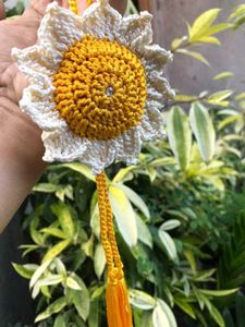 Handmade Crochet hanging flower