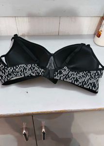 Women's Cotton Blend Printed Non-Padded Everyday B