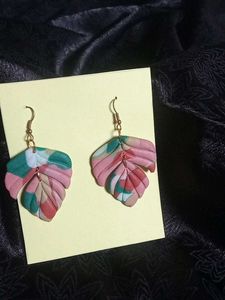 Leaf Statement Earrings