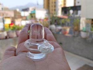 Transparent Shiv Ling