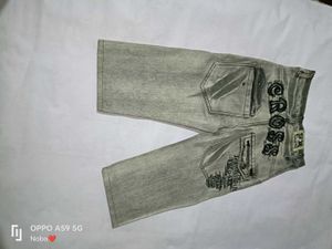Men's Vintage Wash Capri Jeans
