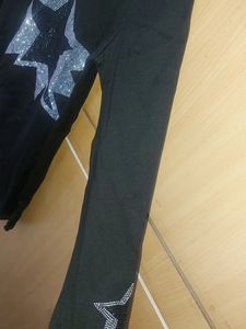 N.T vogue fashion Black emblisshed top🔥🔥fully new and amazing🌈