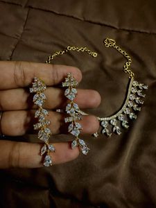 American Diamonds Engraved Dazzling Set