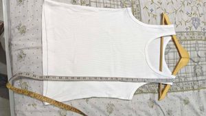 2 White inner vests (uniqlo)