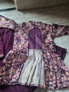 purple kids dress for party
