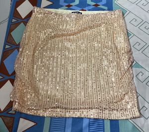 Sparkly Sequin Mini Skirt