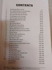 The Invisible Man Book