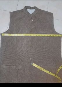 Khadi Nehru Jacket Never Use Size L