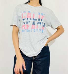 Grey "Calif Beach" Graphic T-Shirt