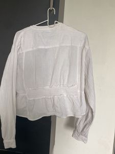 White Long Sleeve Blouse