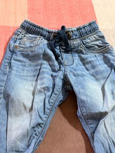 Cute Denim Jogger Pants