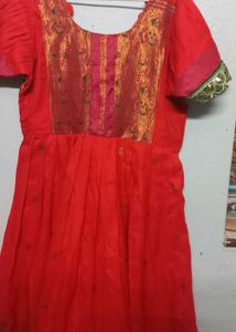 Beautiful Red Ethnic Gown