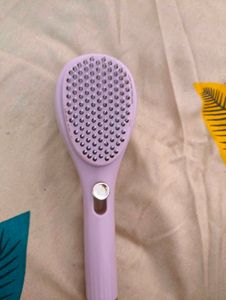 Pink comb self cleaning