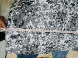 🇳🇿💫🎀Elegant Grey Floral Print Kurta Set
