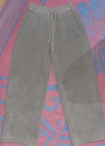 Bonkers Olive Wide-Leg Sweatpants