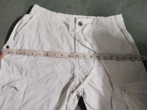 White Parachute Pants