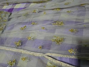 Long Net Anarkali With Plazzo