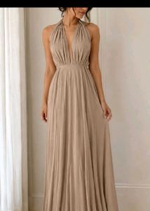 Sparkling Gold Maxi Dress