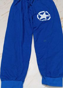 6-7 year Boys' Blue Star Joggers