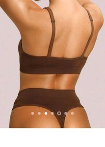 Girls Power Bralette &amp; High Waist Panty Set