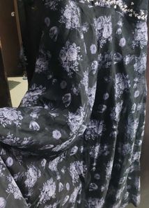 Ethnic Organza Gown - Fixed Price