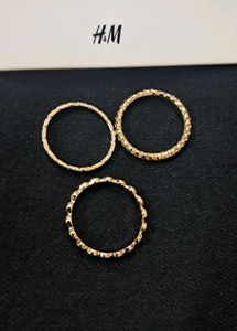 Set of 3 H&M Stacking Rings