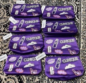 Clinique Purple Pouch