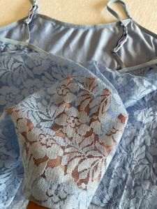 Blue Lace Cami Top
