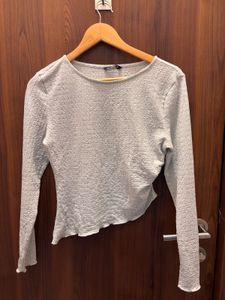 Textured Long Sleeve Top and Pants