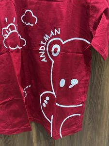 Red Graphic T-Shirt