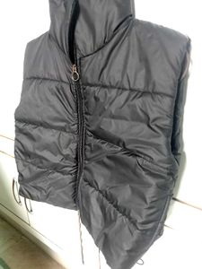 Black Puffer Vest