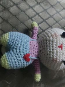 Cute Crochet Bunny Toy