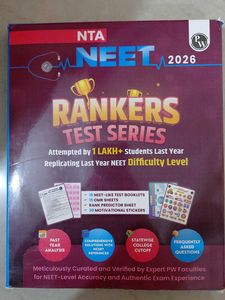 NTA NEET 2026 Rankers Test Series