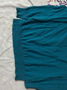 Teal V-Neck Sweater