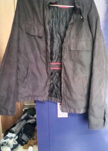 Men's black Casual Jacket