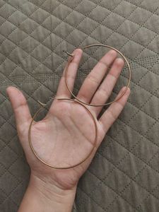 Classic Hoop Earrings - Antique Bronze