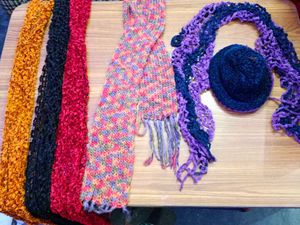 Scarves & Hat Bundle 2 Set