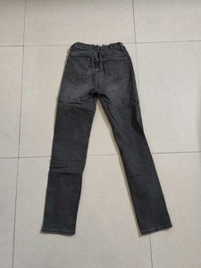 Stylish Dark Wash Straight Leg Jeans