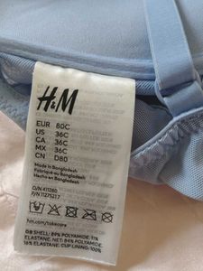 Baby Blue Lace Bra