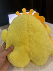 Cute Yellow Dinosaur Plush Toy