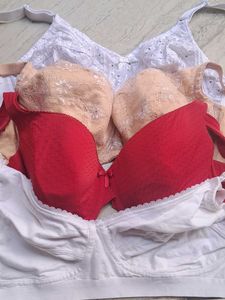 combo Of Four Imported Fabric Bra