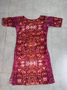 Patterned Mini Dress - Stylish &amp; Unique