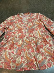 Pink short kurti