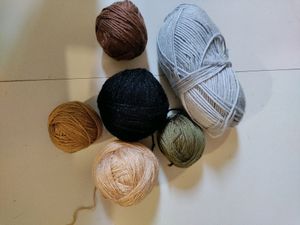 Knitting Needles And Wool