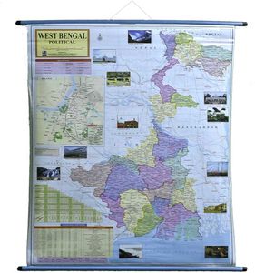 West Bengal Political Map