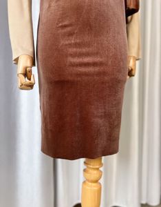 Korean Velvet Dress
